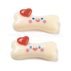 Undurchsichtige Decoden-Cabochons aus Harz CRES-N035-01B