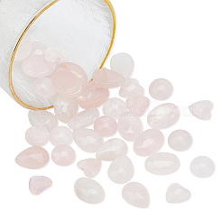 40 Stück Edelstein-Cabochons in 4 Stilen G-FH0001-25