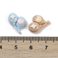 Undurchsichtigen Cabochons RESI-K043-10D