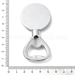 Cabochon-Komponente für Flaschenöffner aus Zinklegierung PALLOY-D312-01P-06