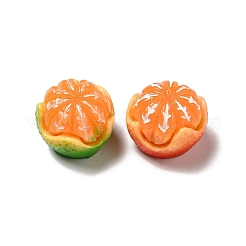 Undurchsichtige Decoden-Cabochons aus Kunstharzimitat für Lebensmittel RESI-B015-13