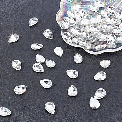 80 Stück Glas-Strass-Cabochons RGLA-FG0001-16A