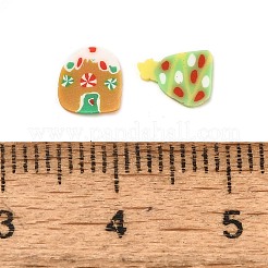 Weihnachten Thema handgemachte Fimo Cabochons CLAY-Q004-23A