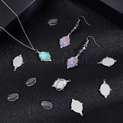 DIY-Set zur Herstellung von ovalen Anhängern DIY-UN0005-07