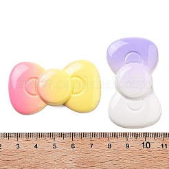 Farbverlauf-Farbe opake Harz Decoden Cabochons RESI-S04-10