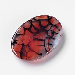 Natürliche Drachen Adern cabochons G-F296-07-25x35mm