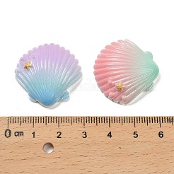 Undurchsichtige Harzcabochons CRES-I043-02