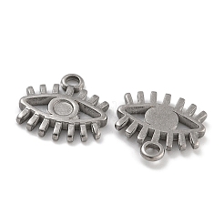 Cabochon-Fassungen für Anhänger aus Edelstahl 304 STAS-D197-02P