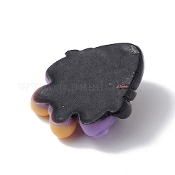 Undurchsichtige Harz-Cabochons zum Thema Halloween RESI-E035-01X