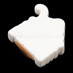 Weihnachtliche Cabochons aus undurchsichtigem Harz RESI-K030-02H