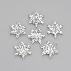 Flache Cabochons aus Messing mit flachem Rücken RB-S065-04