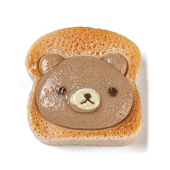 Undurchsichtige Decoden-Cabochons aus Kunstharzimitat für Lebensmittel RESI-S395-02A