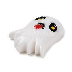 Geist Halloween undurchsichtige Harz Decoden Cabochons RESI-R446-01H
