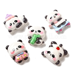 Undurchsichtige Decoden-Cabochons aus Harz RESI-E053-07
