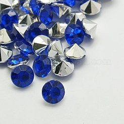 Nachahmung taiwan acryl strass spitz zurück cabochons GACR-A003-3mm-07