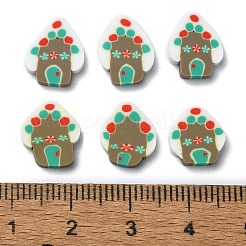 Weihnachten Thema handgemachte Fimo Cabochons CLAY-M005-20