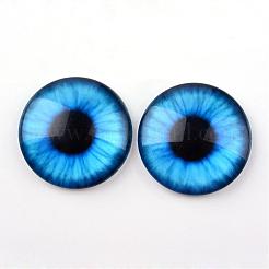 Glas BlumeCabochons für DIY-Projekte GGLA-L025-10mm-04
