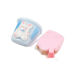 Undurchsichtige Decoden-Cabochons aus Harz RESI-A036-01