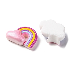 Undurchsichtige Decoden-Cabochons aus Cartoon-Harz RESI-S07-01