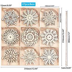 Unfertige Cabochons aus Naturholz WOOD-WH0103-36