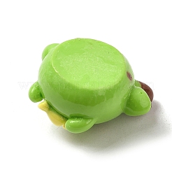 Süße undurchsichtige Harz-Cabochons RESI-L040-03G