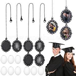 8 stücke 2 stile legierung anhänger cabochon einstellungen FIND-PH0010-58