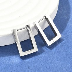 Anlaufgeschützte Creolen aus 304er Edelstahl X-STAS-R115-21P