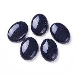 Synthetischen blau Aventurin cabochons G-L511-D-03