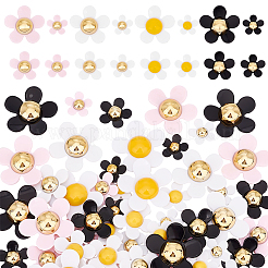 64 Stück Acryl-Cabochons im 16-Stil SACR-PH0002-15