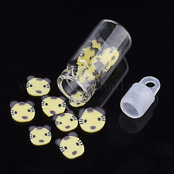 Handgemachte Polymer Clay Kätzchen Nail Art Dekoration Zubehör MRMJ-S046-001A