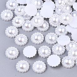 ABS Kunststoffimitation Perle Cabochons SACR-R859-Z9