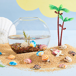 50 Stück undurchsichtige Harz-Decoden-Cabochons CRES-PH0001-20