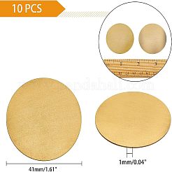 Messing Cabochon KK-CA0001-26AB