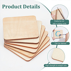 Holz Cabochons WOOD-NB0002-74E