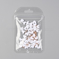 Herz-Kunststoff-Cabochons-Nagel MRMJ-I001-04B-RG