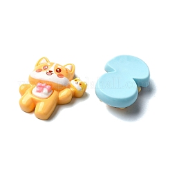 Undurchsichtige Harz Tier Decoden Cabochons CRES-Q221-07A