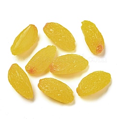 Frucht-Deko-Cabochons aus undurchsichtigem Harz RESI-H156-01-08