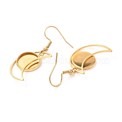 201 Ohrringhaken aus Edelstahl STAS-C030-24G
