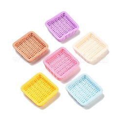 Süße undurchsichtige Decoden-Cabochons aus Harz RESI-S02-06