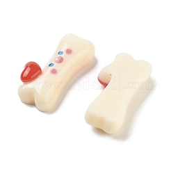 Undurchsichtige Decoden-Cabochons aus Harz CRES-N035-01B