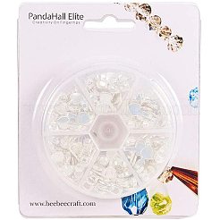 Pandahall Elite 150 Stück Silber Herz Kleber auf Kautionen für Ohrring Kautionen Anhänger Charms Connector Scrabble oder Glas Cabochon Fliesen Schmuckherstellung TIBE-PH0004-51S