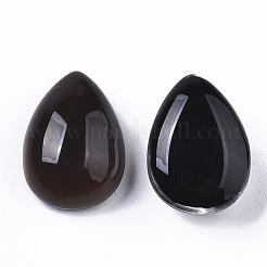 Durchscheinende Glaskabochons GLAA-T023-01B