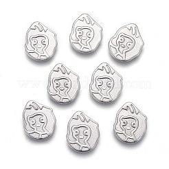 Cabochons aus Edelstahl 304 STAS-P245-19P