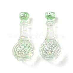 Schnullerflasche Cabochon aus transparentem Harz RESI-E025-02B