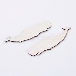 Holz Cabochons X-WOOD-F005-17