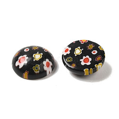 Handgefertigte Millefiori Glas Cabochons LAMP-H063-01A