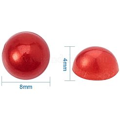 Abs Kunststoff Cabochons SACR-PH0005-8mm-01