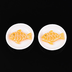 Undurchsichtigen Cabochons CRES-T025-12M