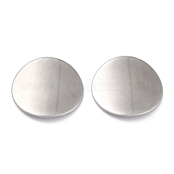 Anlaufgeschützte Cabochons aus Edelstahl 304 STAS-P282-07P