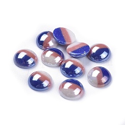Undurchsichtige Glascabochons GGLA-S038-12P-10mm